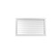 Ekena Millwork Vertical Surface Mount PVC Gable Vent: Functional, w/ 2"W x 2"P Brickmould Sill Frame, 40"W x 24"H GVPVE40X2403SF - alternate 1